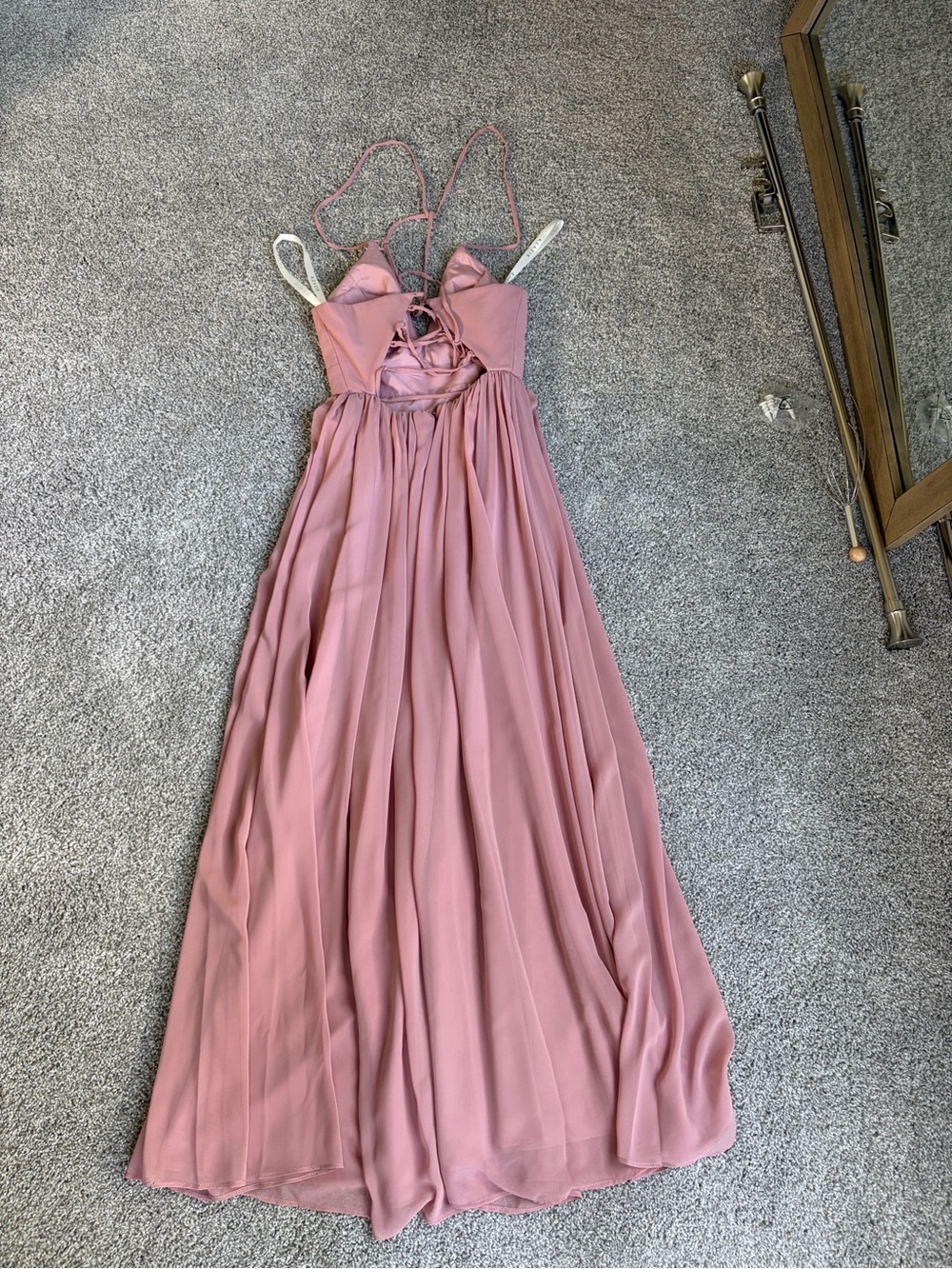 Azazie Amani Bridesmaid Dress Pink A2 Women’s A-Line